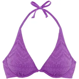 LASCANA Bikini-Top Damen Lila 44 Cup E