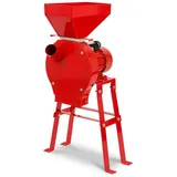 Eberth Getreidemühle mit Starkem 1100 Watt Elektromotor, Durchsatzmenge 240 kg/h, Schrotmühle mit Scharfer Edelstahlklinge,