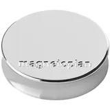 Magnetoplan Ergo-Magnete, medium, silber, Pack a 10 Stück