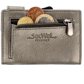 SecWal Kreditkartenetui Herren Kartenetui grau