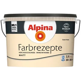 Alpina Farbrezepte Innenfarbe 2,5 l sweet home