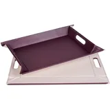 Freeform DUO Wendetablett 55x41cm, Pflaume/Elfenbein