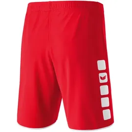 Erima Classic 5-Cubes Shorts Herren red/white XL