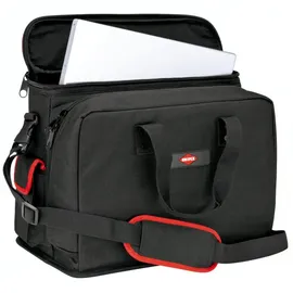 Knipex Werkzeugtasche Service leer rot/schwarz 440x200x340 mm