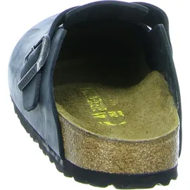 Birkenstock Boston Nubukleder geölt schwarz 38