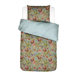 Essenza Roselina Floral Grün/Blau 135 x 200 cm + 80 x 80 cm