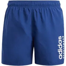 Adidas Sportswear Essentials Logo CLX Kids Badeshorts Dark Blue / White 164