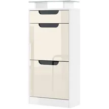 Vladon Fiesta V2 46 x 104 x 23 cm mit Schublade / weiß matt