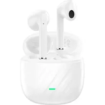 COFI 1453 kabelloser In-Ear Bluetooth 5.3 Kopfhörer Weiß - bis zu einer 30-stündigen Nutzung