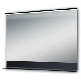 DSK Design LED-Lichtspiegel Black Shelf 80 cm x 60 cm