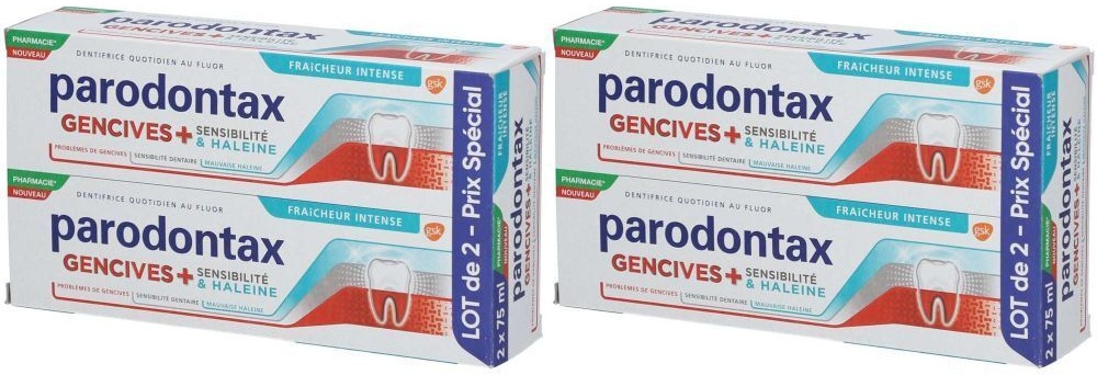 Parodontax Zahnpasta Zahnfleisch + Empfindlichkeit Atem Intensive Frische