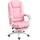 Vinsetto Chefsessel Kunstleder Rosa