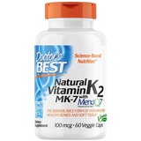 Doctor's Best Natural Vitamin K2 MK-7 with MenaQ7, - 100 mcg, 60 Kapseln