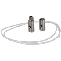 Kind Shock Kevlarkabel-Set kpl. LEV (31&16&12&45) LEV DX (21&18&42&25), silber (1 Set)