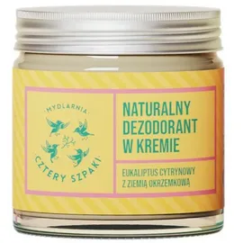 Mydlarnia Cztery Szpaki Eukalyptus-Zitronen-Deodorant Creme 60 ml