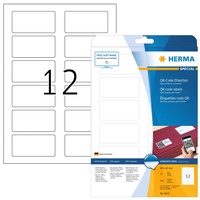Herma QR-Code Etiketten, 85mm, weiß matt, 25 Blatt 300