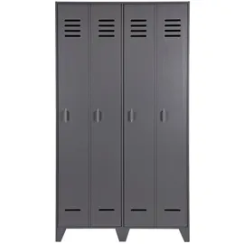 Woood Spindschrank Stijn 0 x 0 x 0 cm Grau