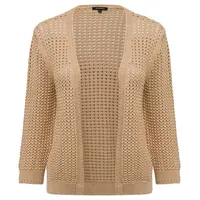 More & More Ajourstrickcardigan in beige | Gr.: 38