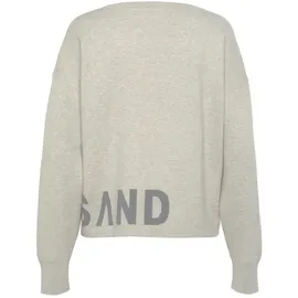 ELBSAND Strickpullover Silber 40