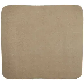 Meyco Baby Wickelauflagenbezug Frottee - 85x75cm - Spannbetttuch Wickelunterlage - 80% Baumwolle - Oeko Tex zertifiziert - kuschelig weich & hautfreundlich - waschbar & trocknergeeignet - Taupe