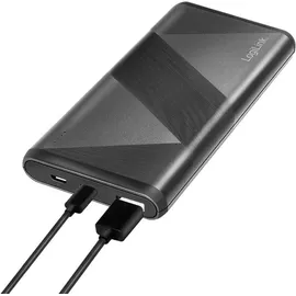 Logilink PA0275 10000 mAh Quick Charge 3.0, Fast Charge, USB PD 2.0 LiPo Schwarz