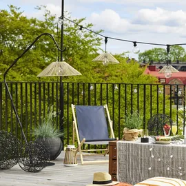 StarTrading Star Lampenschirm Vide, beige, 58x18,5 cm, für E27,