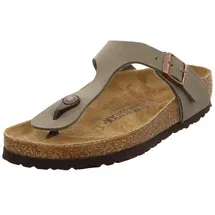 Birkenstock Gizeh Birko-Flor Nubuk stone 38