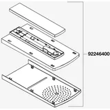 Hansgrohe Kopfbrause für Raindance Lift 180 2jet Duschpaneel, 92246400,