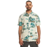 QUIKSILVER Eqywt04575 Kurzarmhemd - Birch Longmanhill - S