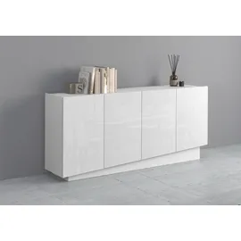 OTTO home Sideboard VELA 160 x 75 x 35 cm Weiß hochglanz