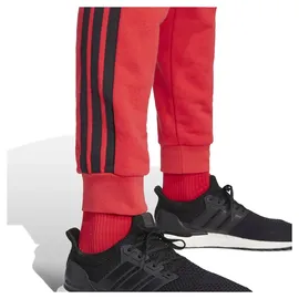 adidas Essential Three Stripes Jogginghose Rot/Schwarz XL