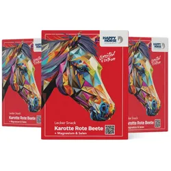 Happy Horse Lecker Snack Karotte Rote Beete 4 x 800 g 3,20 kg
