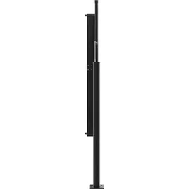 vidaXL Seitenmarkise 140 x 300 cm Dunkelgrün Polyester
