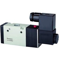 Riegler 3/2-Wegeventil elektropneum., monost., NO, G1/4, 24VDC, 1300l/min