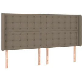 vidaXL Boxspringbett 180 x 200 cm Schwarz