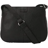 Voi Jeans Voi Hirsch Umhängetasche Leder 28 cm schwarz