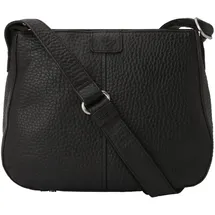 Voi Jeans Voi Hirsch Umhängetasche Leder 28 cm schwarz