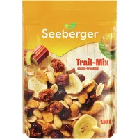 Seeberger Trail-Mix 5er Pack: Nuss-Frucht-Mischung aus gerösteten & gesalzenen Erdnüssen und Mandeln - kombiniert mit süßen Trockenfrüchten - salzig-fruchtiger Geschmack (5 x 150 g)