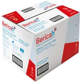 Bericah, Derma Nytril Soft Schwarz, Nitrilhandschuhe, puderfrei, Größe S, 10 Boxen mit 100 Handschuhen