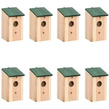 vidaXL Vogelhaus Nisthaus Nistkasten Vogelfutterhaus Futterhaus Vögel