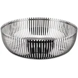 Alessi PCH02/23 Design Obstschale aus Edelstahl, Glänzend Poliert, Silber