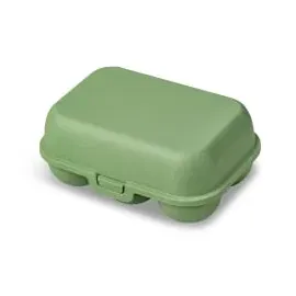 Koziol Eierbox Eggs to go mini grün 17 x 11,8 cm 6 Eier