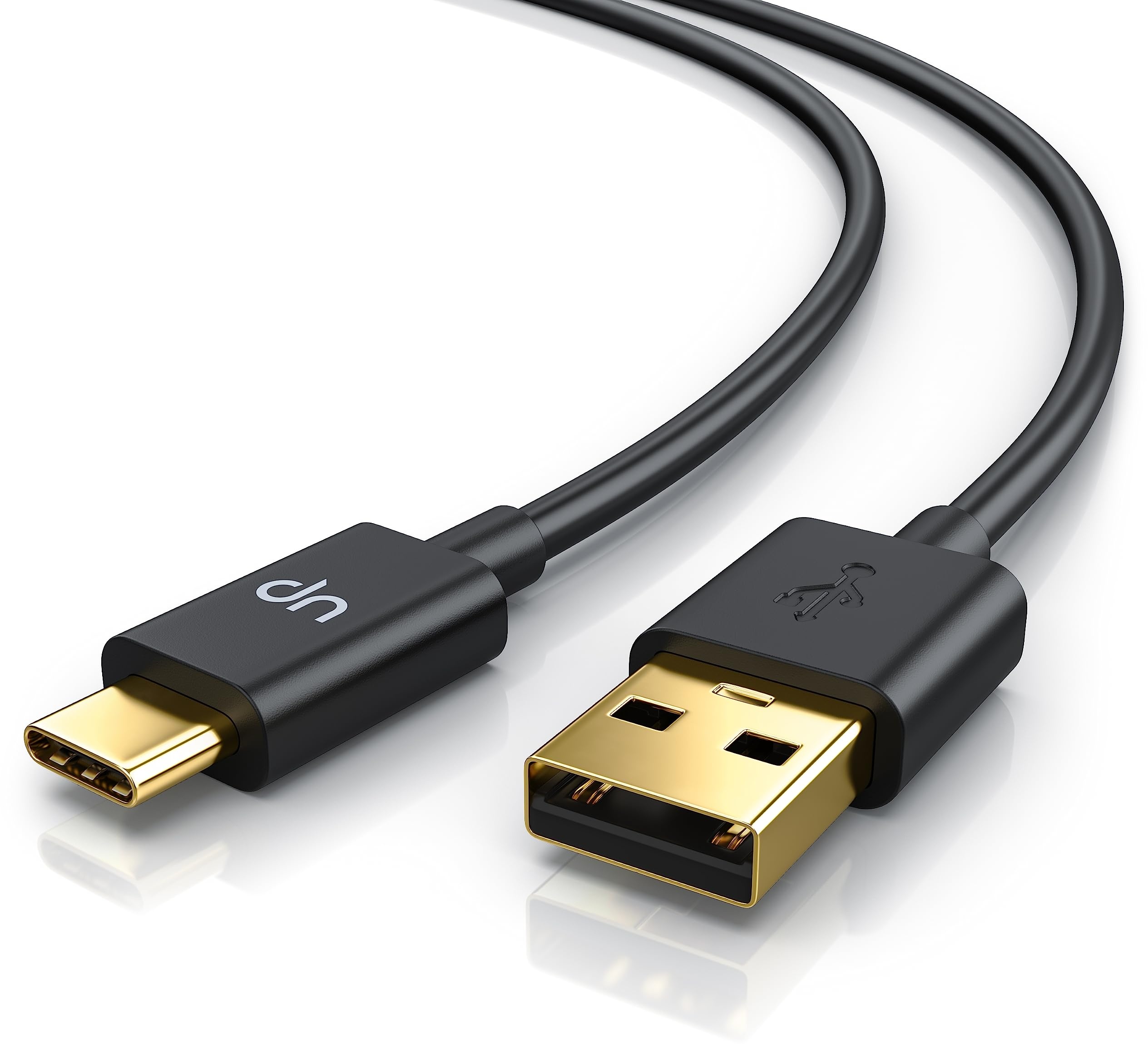 CSL - 1m USB C Kabel, Ladekabel, Datenkabel USB 2.0, USB Kabel Typ C, für alle Typ C Geräte wie kompatibel mit Nexus 6P, Nexus 5X, ChromeBook Pixel, MacBook 2015 2016