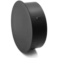 raik Ofenrohr Blindkappe 150 mm Stahlblech Schwarz