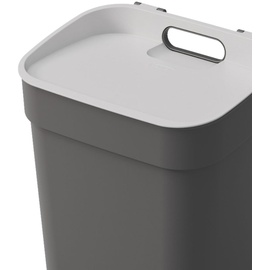 Curver Mülltrennung / Abfalltrennungskorb Ready To Collect 10 L dunkelgrau