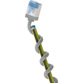 goobay LAN-Kabel Cat.6a 5m grau