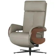 HIMOLLA Ledersessel 7818 Grau