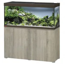 Eheim Vivaline 180 Aquariumkombination mit Unterschrank Hellgrau