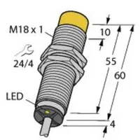 Turck Sensor NI12U-M18M-VP4X