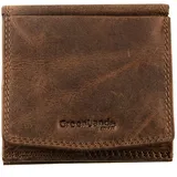 GREENLAND Montenegro Geldbörse Unisex Leder braun